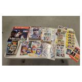 Baseball magazines,  guides, Reds photos, trivia