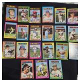21 1975 Topps baseball minis, incl Phil Niekro
