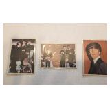 3 1964 Topps Beatles Diary Cards