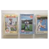 3 1987 minor league sets, early cards of Hall of