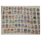 71 1970 Topps football cards: Namath, Karras,