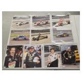 10 NASCAR & Indy car 8x10 photos: Unser Jr,