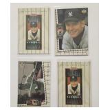 4 1994 Upper Deck Mickey Mantle insert cards