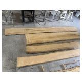 7.5-12ft 4 Pieces of Wood