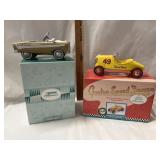 2 Vintage Hallmark Kiddie Car Classics, Golden