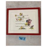 Humpty Dumpty Framed print