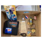 Pepsi CD case, Key chains, Pepsi ink pens