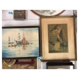 2 Pieces of Vintage Wall Art