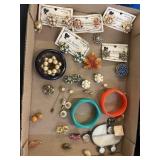 Vintage Earrings, Pins & Bracelets