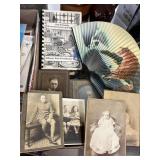 Cookbook, Vintage Fans, Photographs