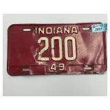 Jack news state committee Indiana license plate