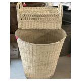 Napkin dispenser and trashcan