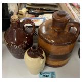3 Decorative Jugs
