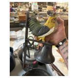 Wall mount dinner bell