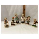 Assorted Figurines - Hummel, Napco, Flambro