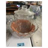 Glass Bowl, Clay Bowl & Apothecary Jar