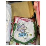 Pot holders and hand towels