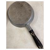 Club Aluminum Hammered Skillet 6 1/4 in. wood