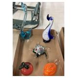 5 Pieces of Art Glass