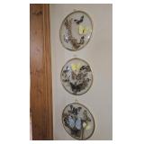 Butterfly art, 3 pieces