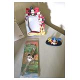 Mickey Mouse frame, mini clock & watch