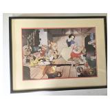 Disney Snow Whie lithograph