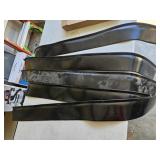 7 pieces vinyl garage baseboard