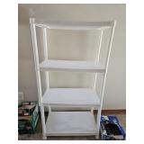Plastic shelf unit