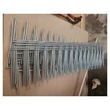 Stainless steel edging, 14 pieces