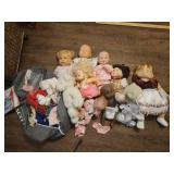 Dolls, doll clothing,  & teddy bear
