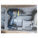 Ryobi cordless drill with case, no battery