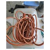 Extension cords & small Sterlite tote