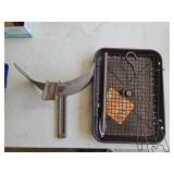 Hose holder & bird feeder