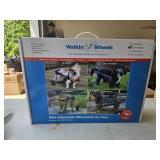 Mini adjustable wheelchair for pets