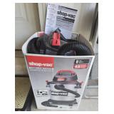 6 gallon shop-vac with filters & accessories