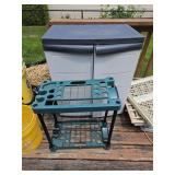 Storage chest  tool rack