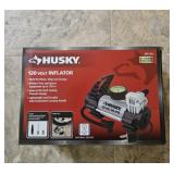 Husky 120 volt inflator appears to be new in box