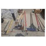 Yard tool group, 16 tems