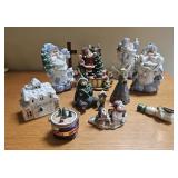 Christmas decor, 11 pieces