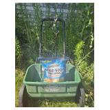 Scotts lawn spreader & crabbgrass preventative