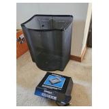 Sabrent hard drive adapter & wire waste basket,