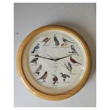 Quartz Audubon wall clock