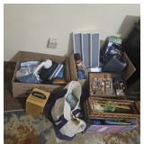 Medical supplies, scarves, misc