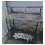 Garden bench & border pieces