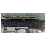 Partial roll chain link fencing