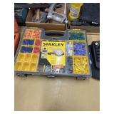 Stanley storage box with electrical connectors i