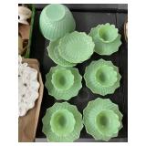 Jadeite Items 14 pcs
