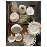Milk Glass, Ironstone & more