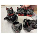 1950ï¿½s Kiche Tea Set - some damaged