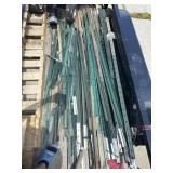 Apprx. 45 steel posts